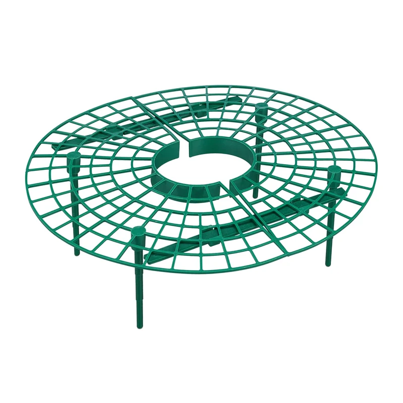 Lot de 6 supports pour fraises en jardinage fruitier améliore la croissance récolte abondante en plastique vert 13_0011957