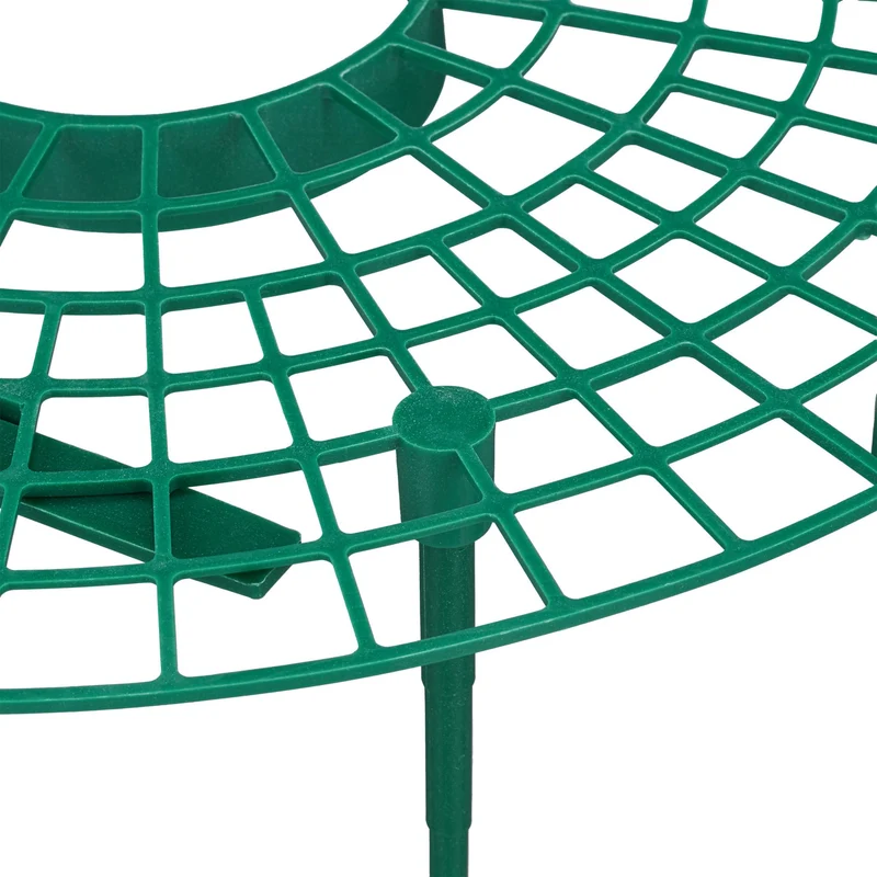 Lot de 6 supports pour fraises en jardinage fruitier améliore la croissance récolte abondante en plastique vert 13_0011957