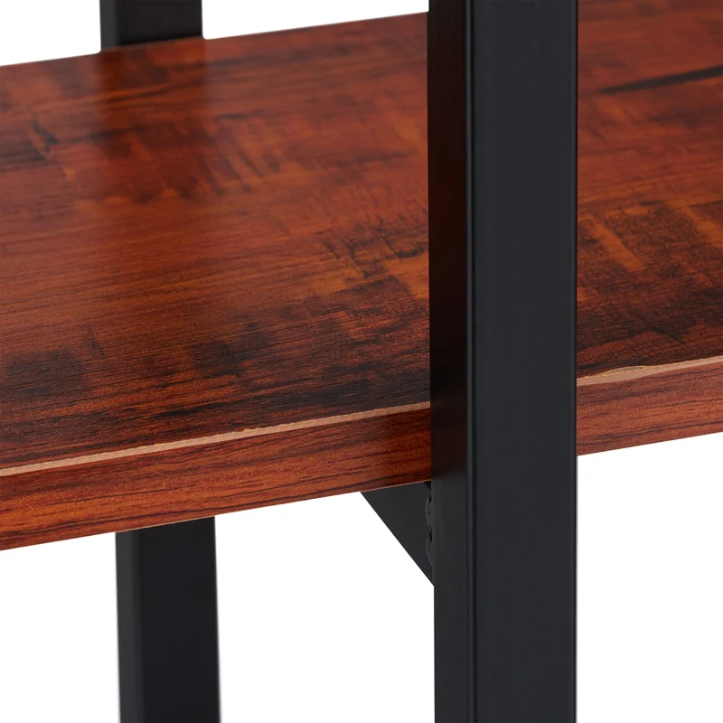 Étagère à plantes avec 6 niveaux pour salon ou véranda 150 x 78 x 24 cm en métal noir 13_0010983