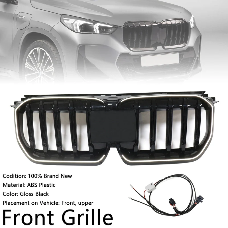 Calandre Avant Noir Brillant BMW X1 U11 U12 2023-2024
