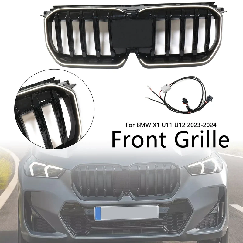 Calandre Avant Noir Brillant BMW X1 U11 U12 2023-2024