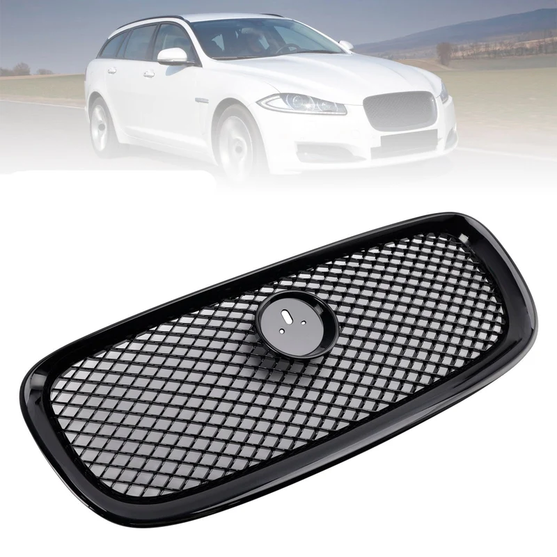 Grille Pare-Chocs Avant XF-R Noir Brillant Jaguar XF 2012-2015