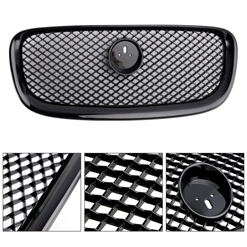 Grille Pare-Chocs Avant XF-R Noir Brillant Jaguar XF 2012-2015