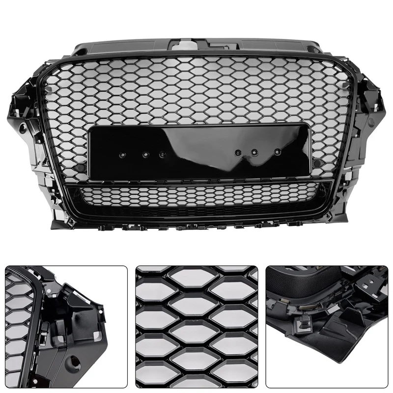Grille Pare-Chocs Nid Abeille RS3 Audi A3 S3 2013-2016