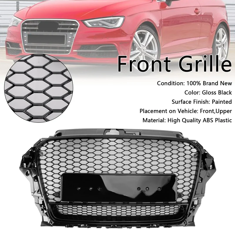 Grille Pare-Chocs Nid Abeille RS3 Audi A3 S3 2013-2016