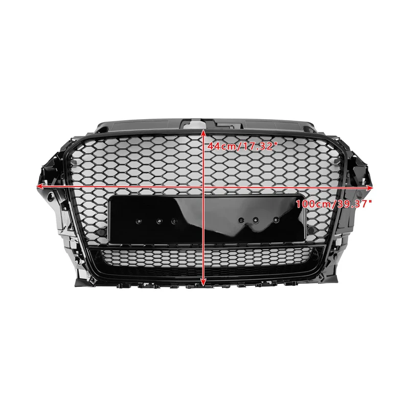 Grille Pare-Chocs Nid Abeille RS3 Audi A3 S3 2013-2016
