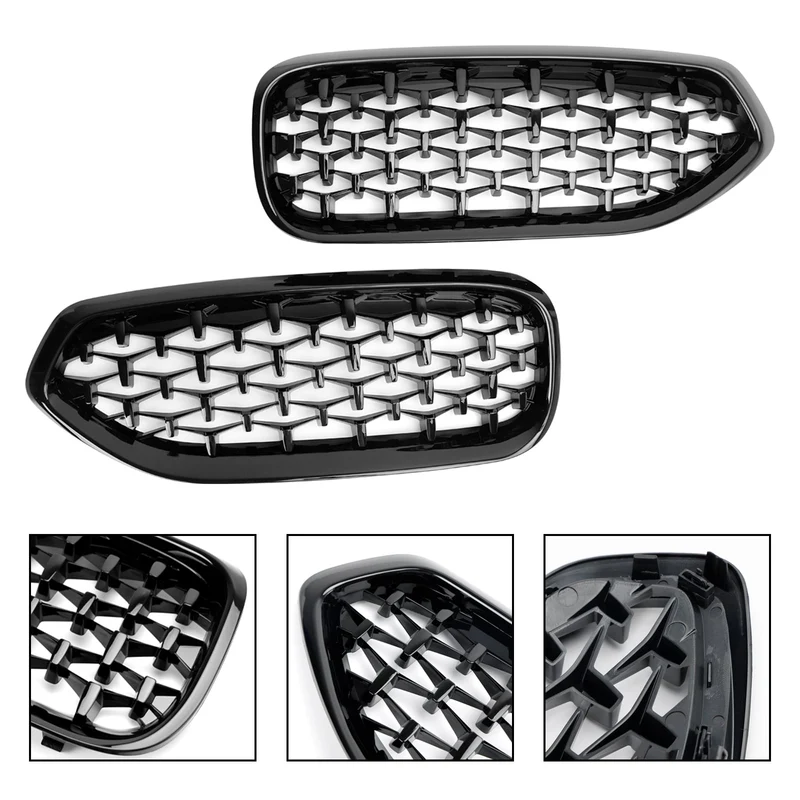 Grille Calandre Diamant Noir Brillant BMW G29 Z4 2019-2023