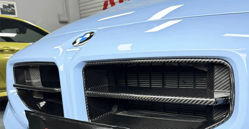 Calandre Avant Fibre Carbone BMW G87 M2