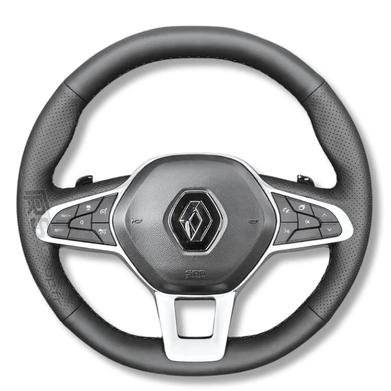 Couvre Volant Clio 5 Cuir Surpiqué