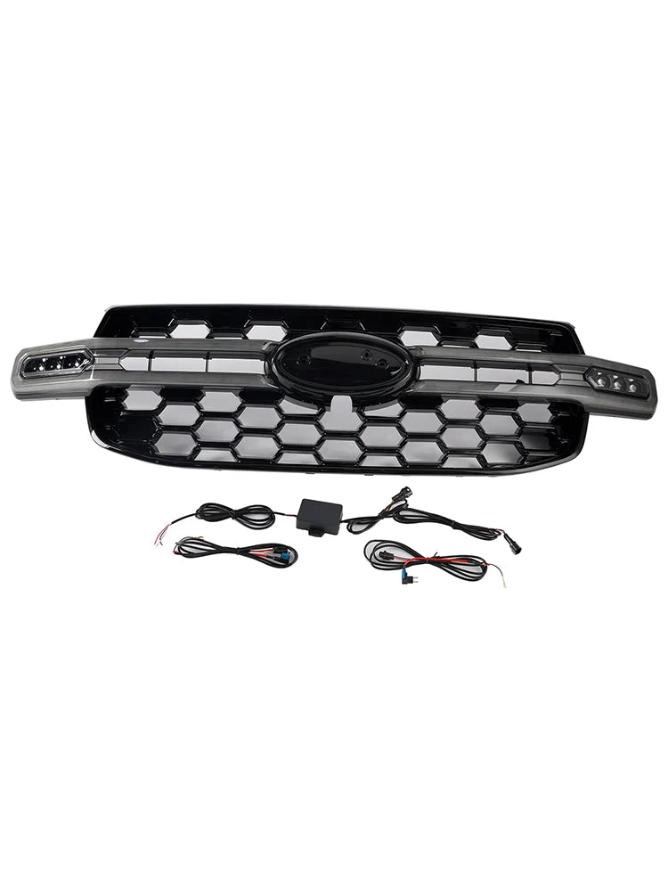 Grille Calandre Ford Ranger Everest Wildtrak 2023-2024 LED