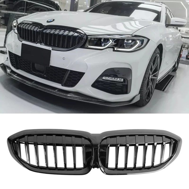 Grille Calandre BMW Série 3 G20 G28 Noir Brillant