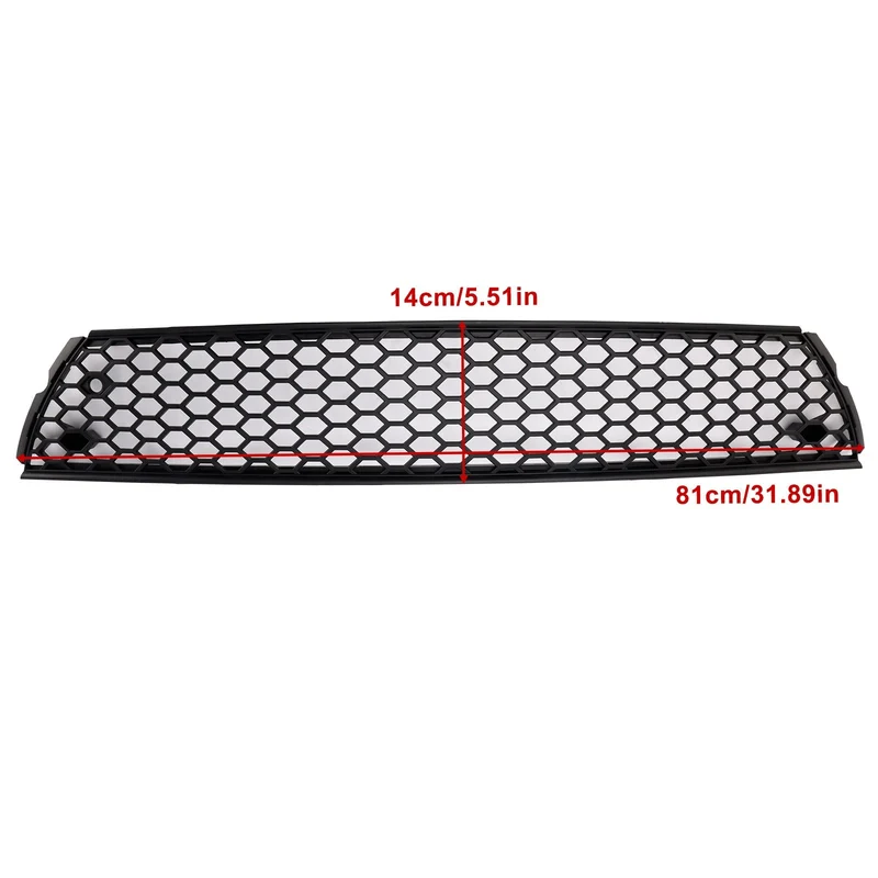 Calandre Inférieure Avant Nid d'Abeille Seat Ibiza 6L FR 2002-2006 Noir