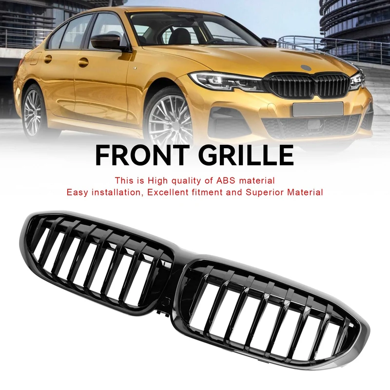 Grille Calandre ABS Noir Brillant BMW Série 3 G20 G28 2019-2020