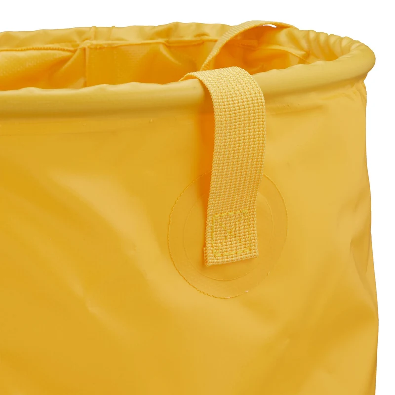 Seau pliable idéal camping pêche rangement facile 23 x 31 x 31 cm en PVC bleu 13_0015403