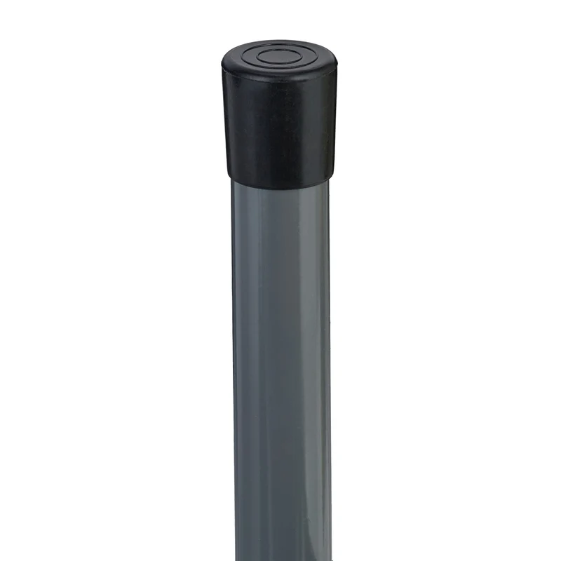 Lot de 2 bancs pliables design pratique jardin balcon camping 102 x 40 x 42 cm en acier noir 13_0015743