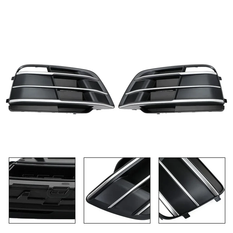 Grille Calandre Pare-Choc Audi Q5 SQ5 S-Line 2018-2022 Noir