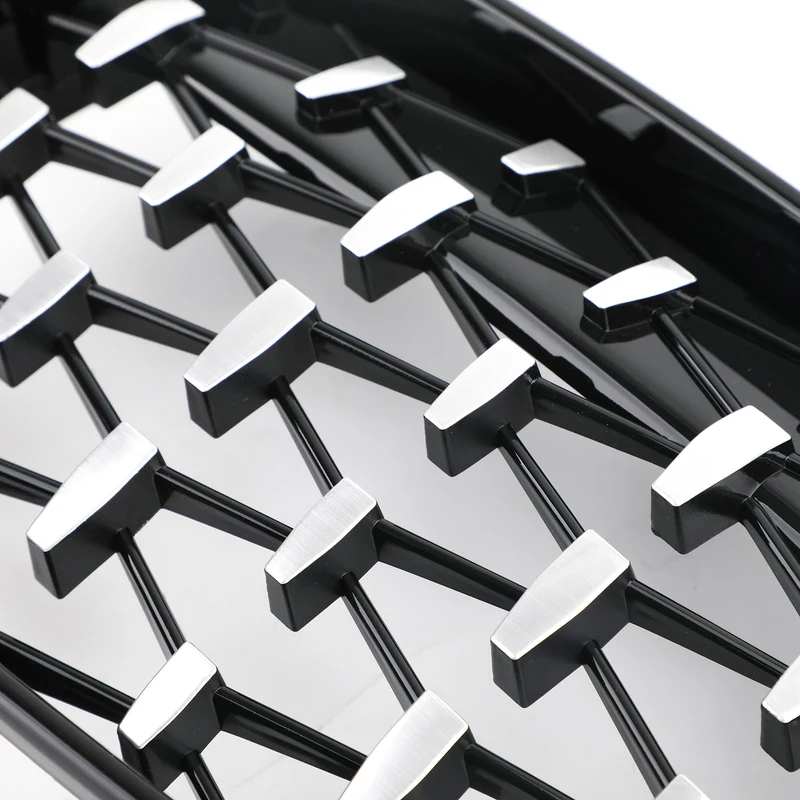 Grille Avant BMW Série 1 E81 E87 E82 E88 2008-2012 Noir Chrome