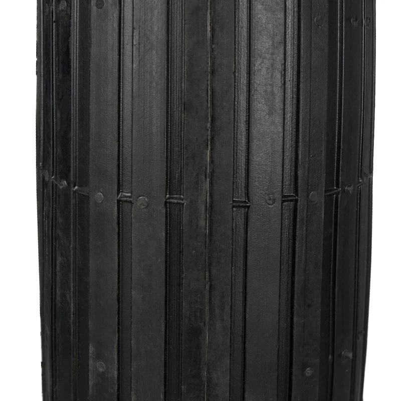 Lot de 2 pneus avec chambres à air pour brouette 3.50-8 pouces usage extérieur conduite souple en caoutchouc noir 13_0013156