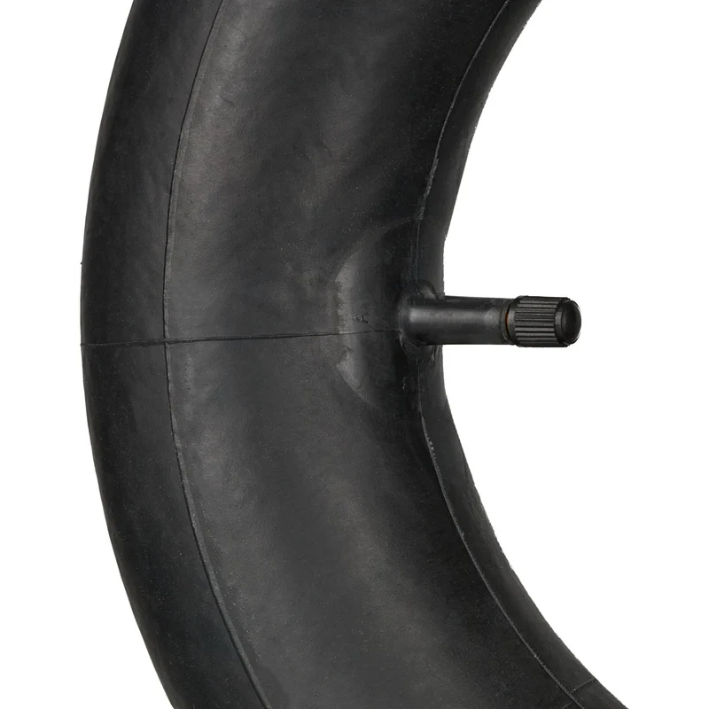 Lot de 2 pneus avec chambres à air pour brouette 3.50-8 pouces usage extérieur conduite souple en caoutchouc noir 13_0013155