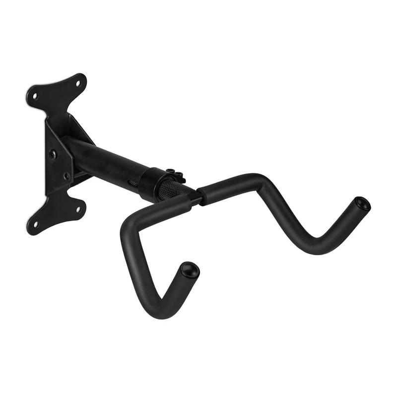 Support mural pliable pour vélo rangement cave garage 30 x 20 x 10 cm en fer noir 13_0015661