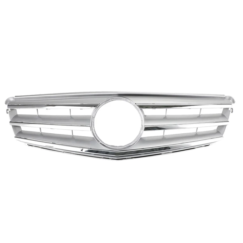 Grille LED Mercedes W204 C300 C350 Noir Chrome