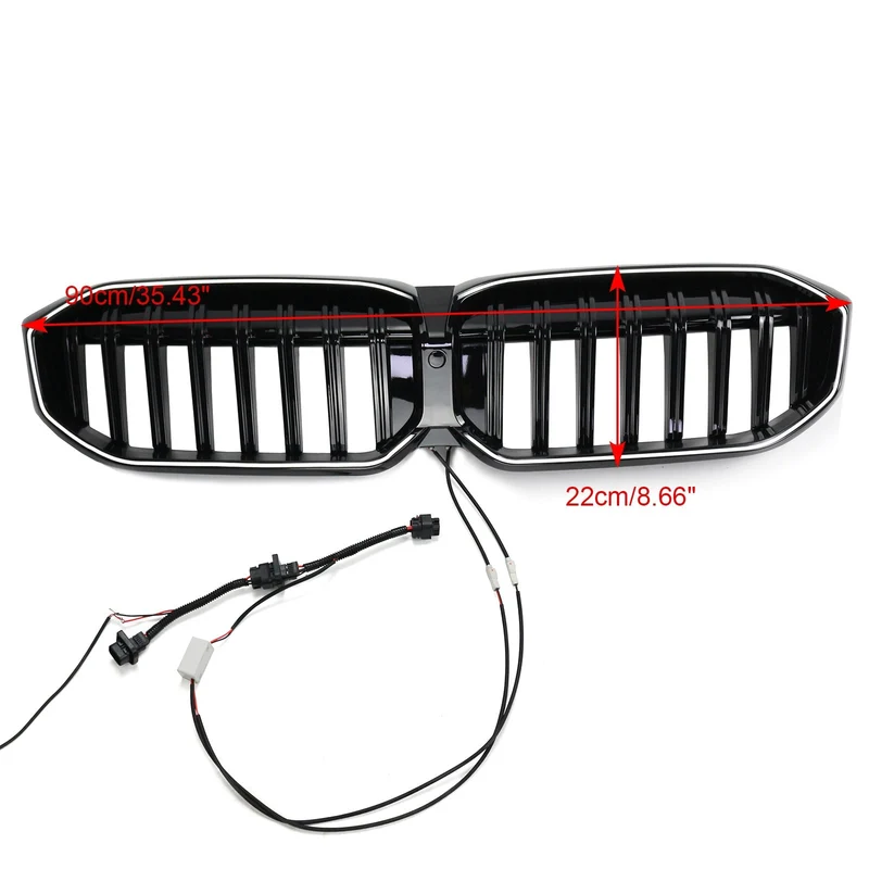 Grille Calandre Noir Brillant BMW Série 3 G20 G28 2023-2024