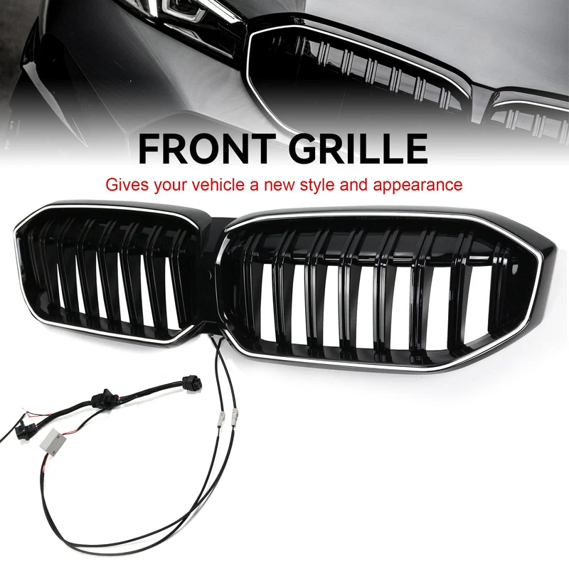 Grille Calandre Noir Brillant BMW Série 3 G20 G28 2023-2024
