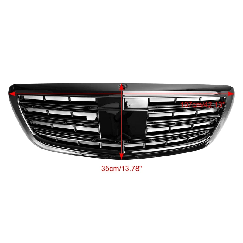 Calandre Supérieure Style Maybach Mercedes Classe S W222 2014-2020