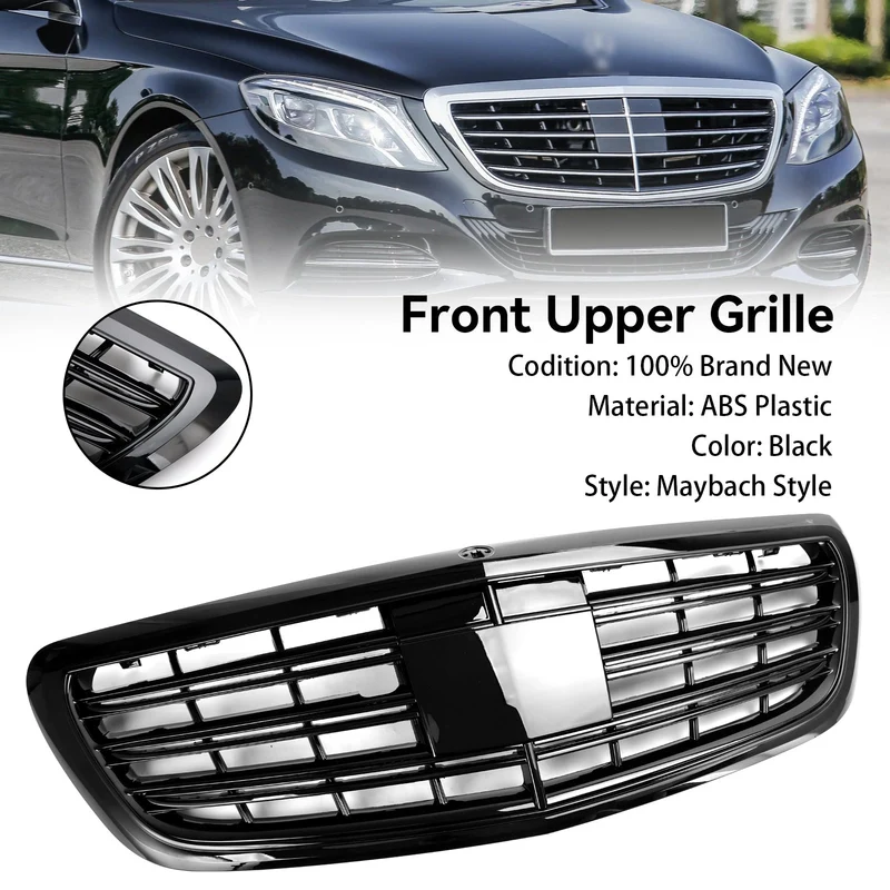 Calandre Supérieure Style Maybach Mercedes Classe S W222 2014-2020