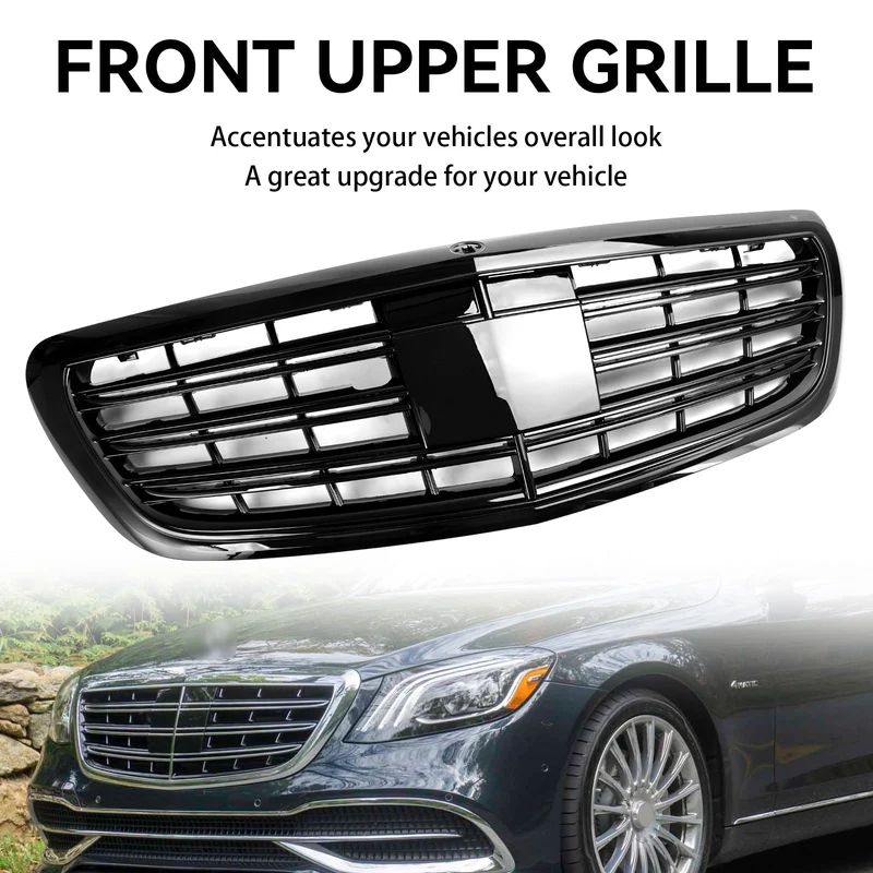 Calandre Supérieure Style Maybach Mercedes Classe S W222 2014-2020