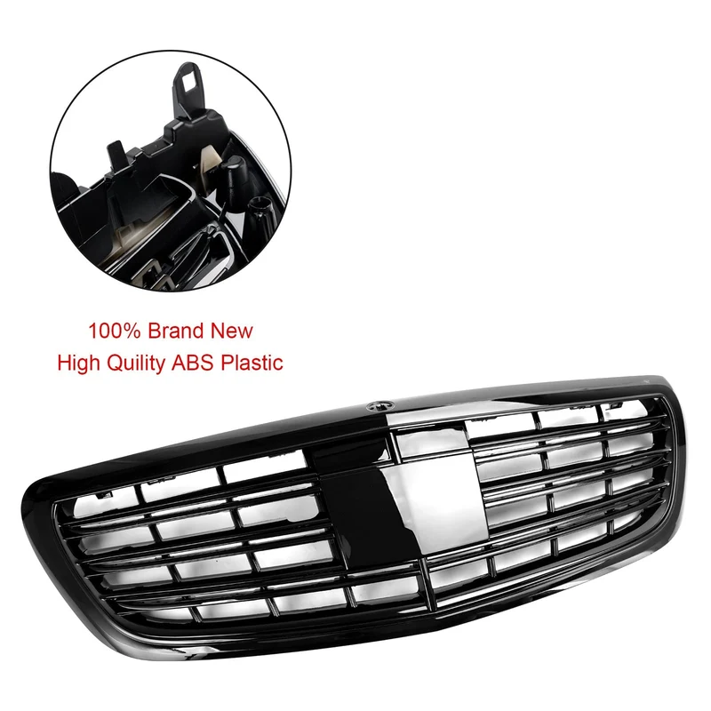 Calandre Supérieure Style Maybach Mercedes Classe S W222 2014-2020