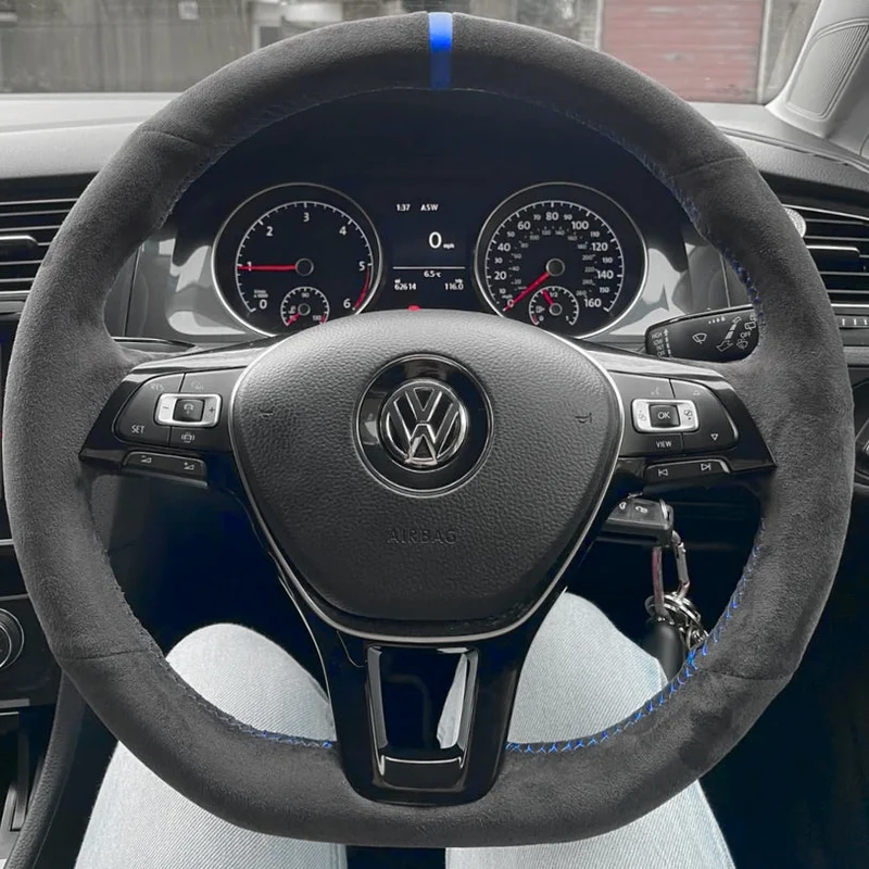 Couvre Volant VW Golf 7 Polo Tiguan Cuir