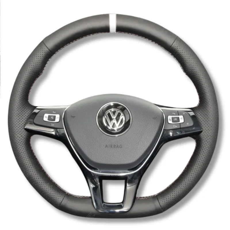 Couvre Volant VW Golf 7 Polo Tiguan Cuir