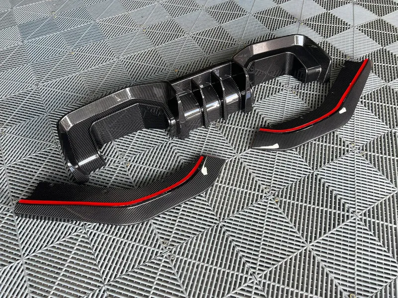 Diffuseur Style AD Fibre Carbone BMW G80 G82