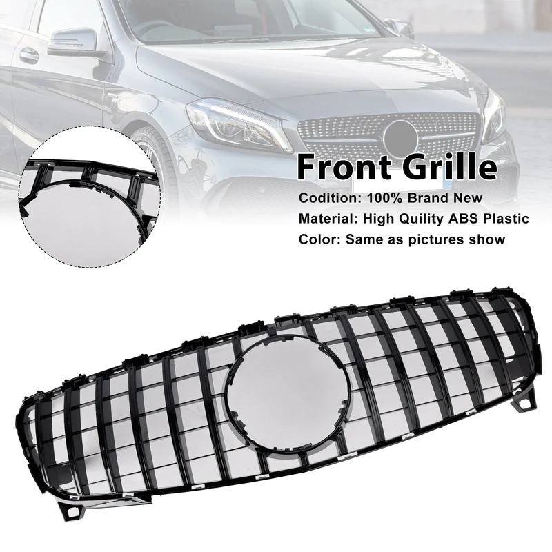 Grille Pare-Chocs Avant Style GTR Mercedes Classe A W176 2016-2018