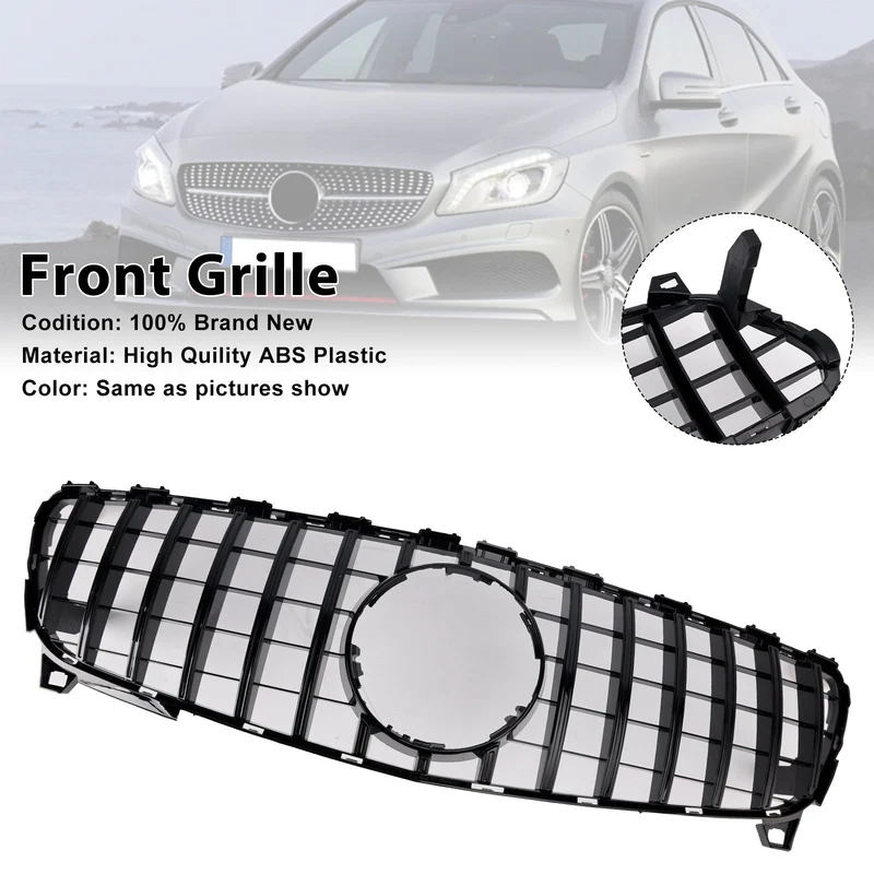 Grille Pare-Chocs Avant Style GTR Mercedes Classe A W176 2016-2018