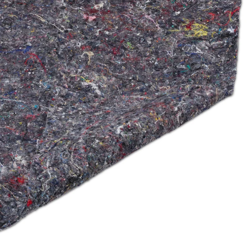 Lot de 4 couvertures de déménagement protection réutilisables 150 x 200 cm en non-tissé gris 13_0016067