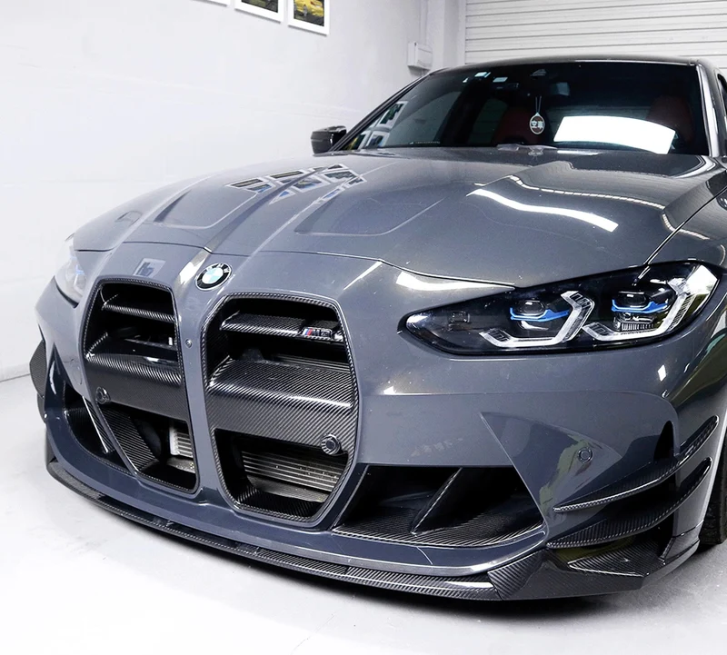 Calandre Avant Carbone Style V BMW G80 G81 G82 G83