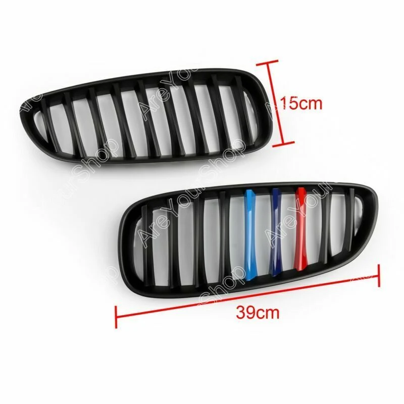 Calandre avant noir mat BMW E89 Z4 2009-2016 2 pièces