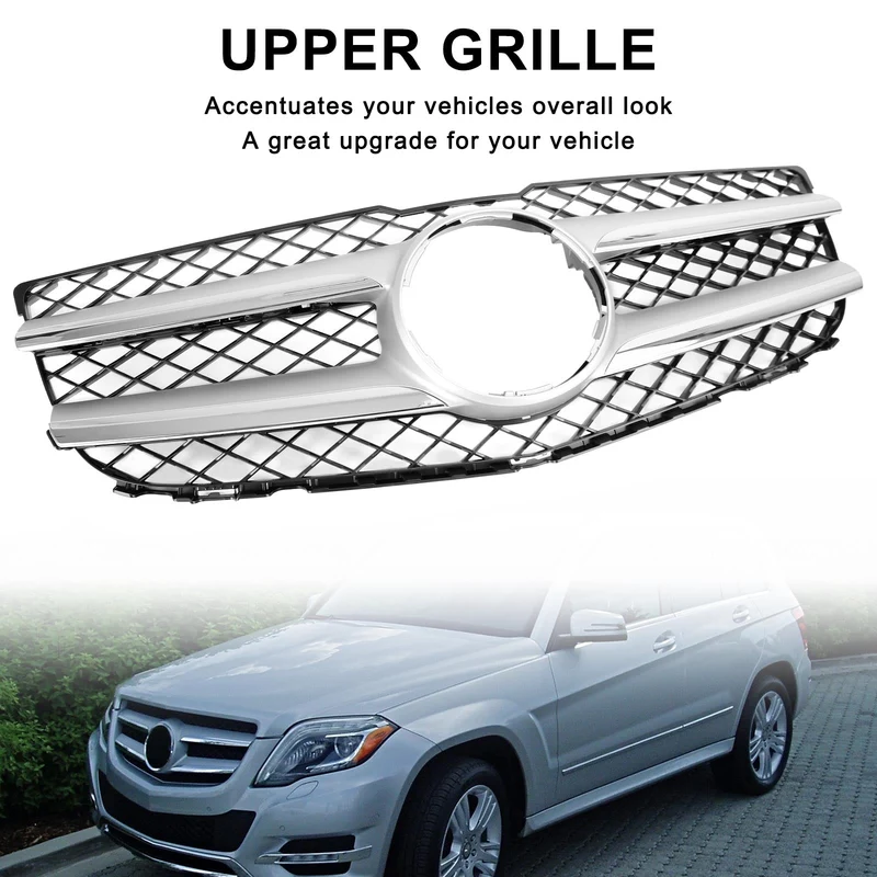 Calandre Avant Chromée Supérieure Mercedes GLK X204 2013-2015