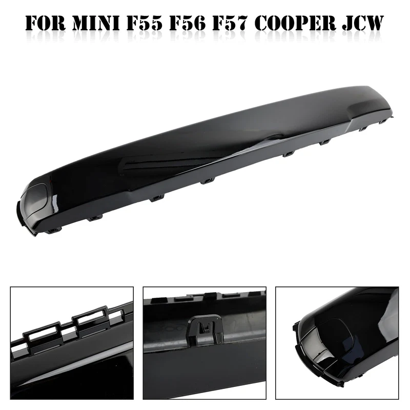 Ensemble Calandre Noire Cache-plaque MINI F55 Cooper S/SD 2014-2021