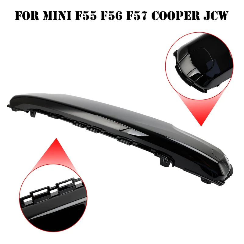 Ensemble Calandre Noire Cache-plaque MINI F55 Cooper S/SD 2014-2021