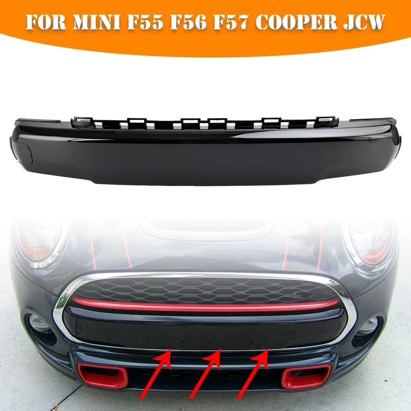 Ensemble Calandre Noire Cache-plaque MINI F55 Cooper S/SD 2014-2021