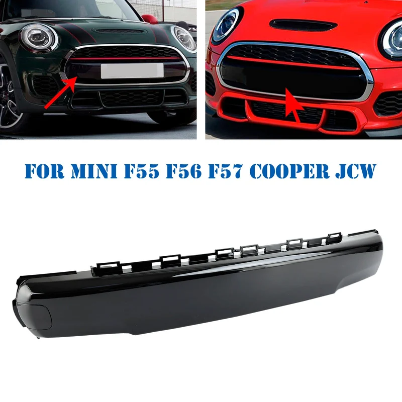 Ensemble Calandre Noire Cache-plaque MINI F55 Cooper S/SD 2014-2021