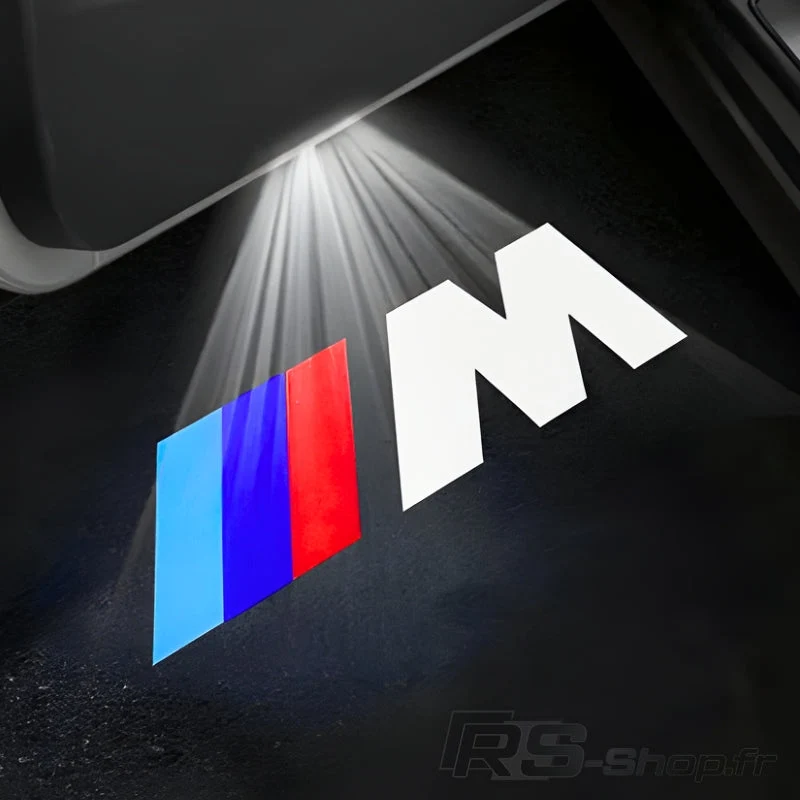 Projecteur LED Porte Logo BMW M Intensité