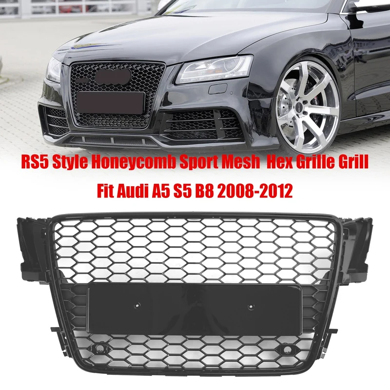Calandre Sport Alvéolée Style RS5 Audi A5 S5 B8