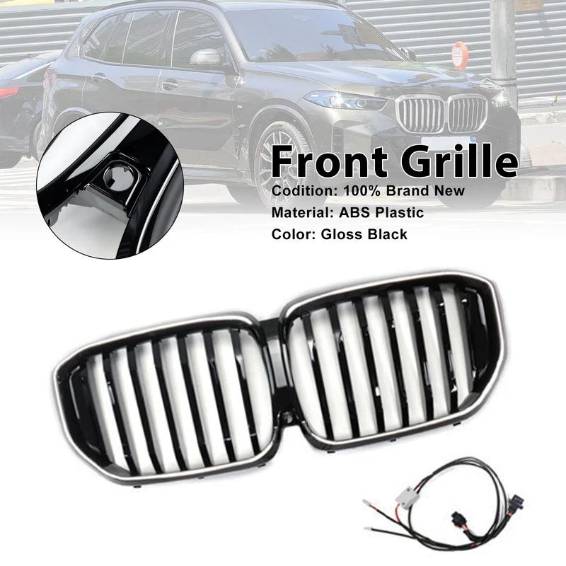 Calandre Noir Brillant LED BMW X5 G05 LCI 2024+ Premium