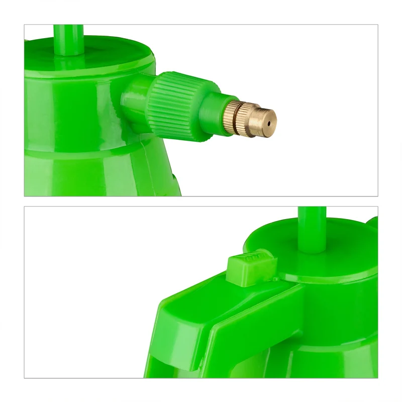 Pulvérisateur manuel jardin 30 x 17 x 13 cm buse réglable en plastique vert 13_0011813