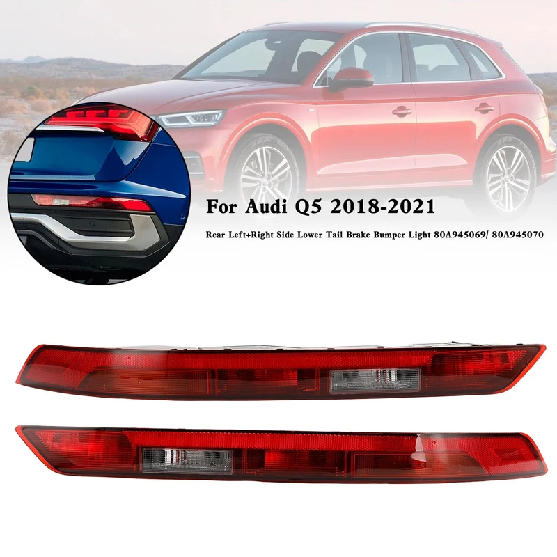 Feux de Pare-Chocs Arrière Inférieurs Audi Q5 2018-2021 L+R