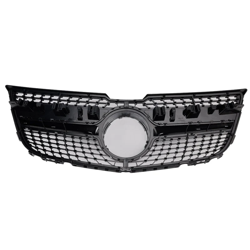 Grille Pare-Chocs Avant Diamant Mercedes GLK X204 2013-2015 Noir